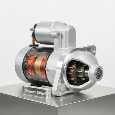 Silver Plating Car Starter Motor Built Using Raw Material Electrolytic Copper Suitable for Multiple Vehicle Applications